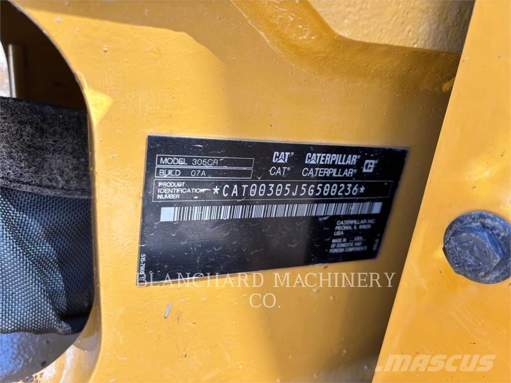 CAT 305-07CR Crawler excavators