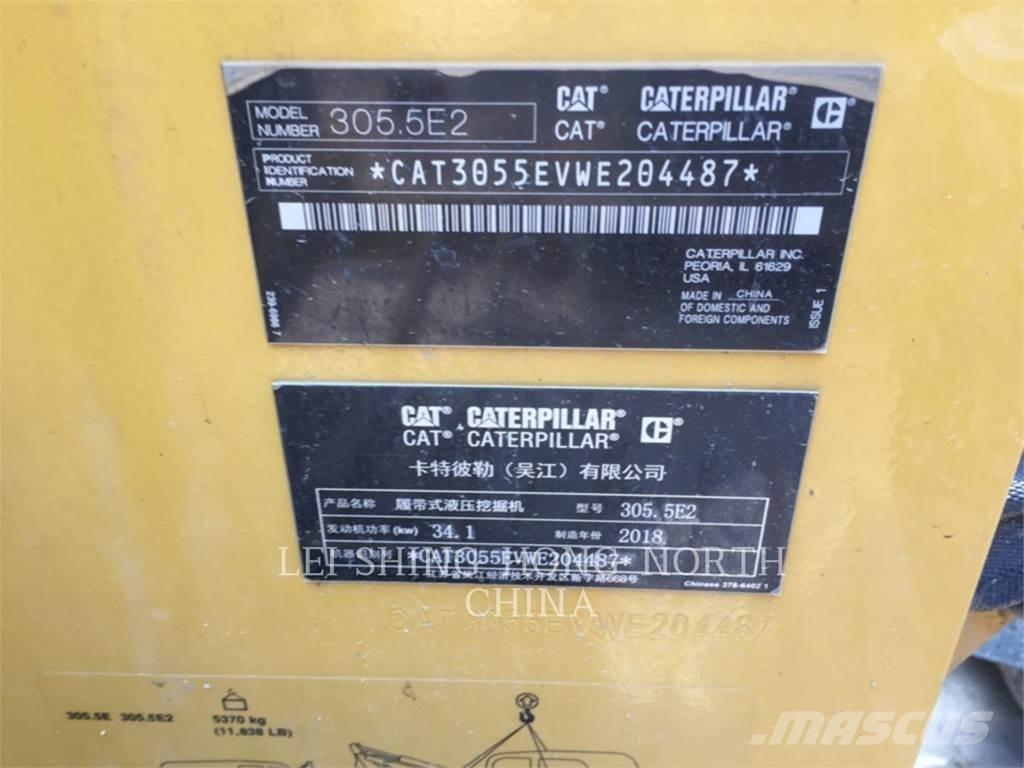 CAT 305.5E2 Crawler excavators