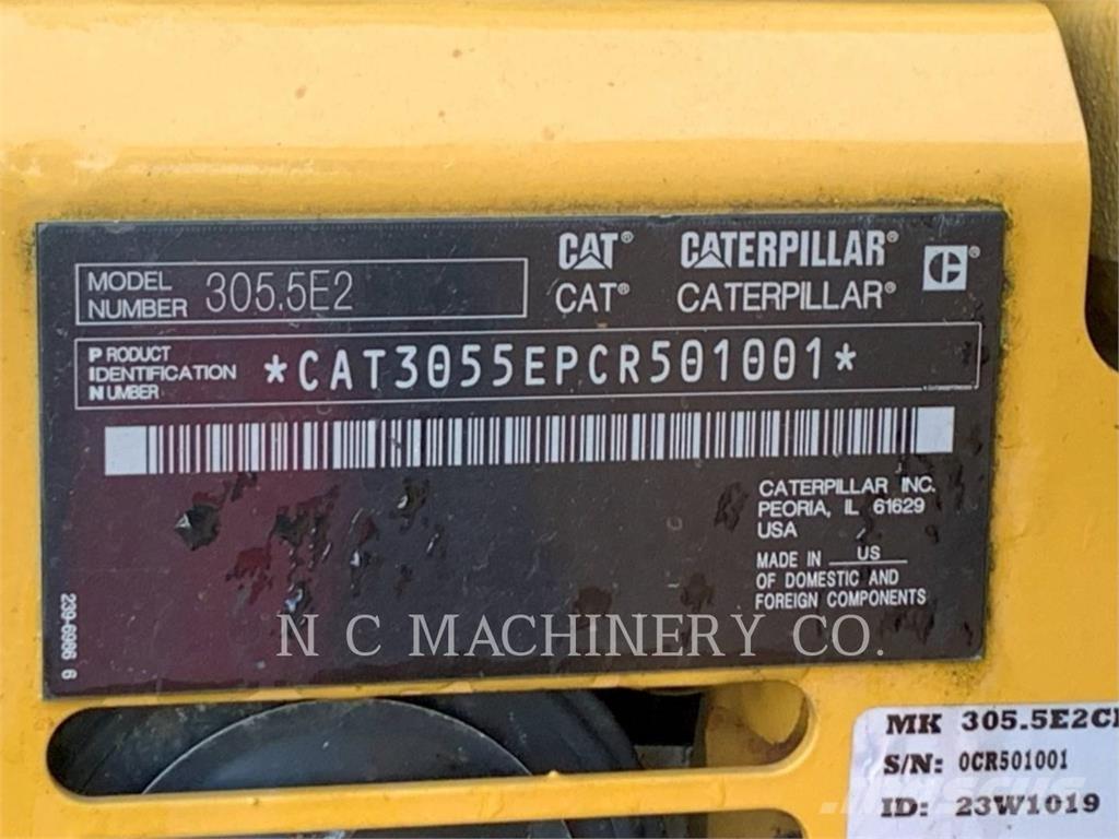 CAT 305.5E2CRB Crawler excavators