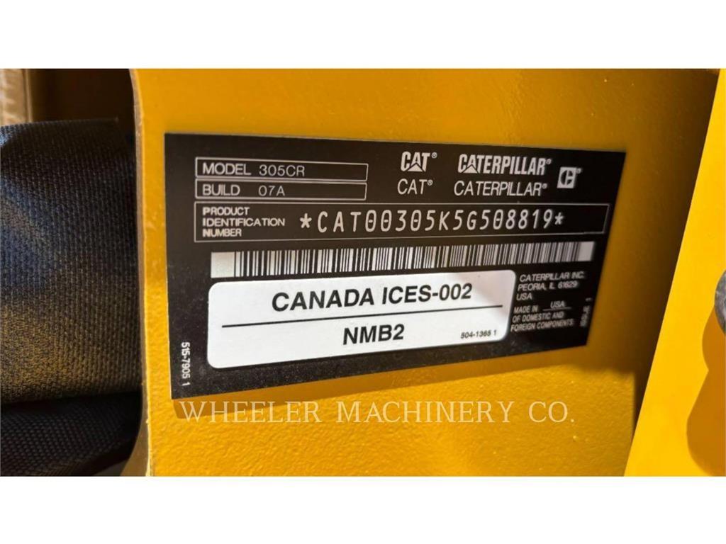 CAT 305 C3 TAQ Crawler excavators