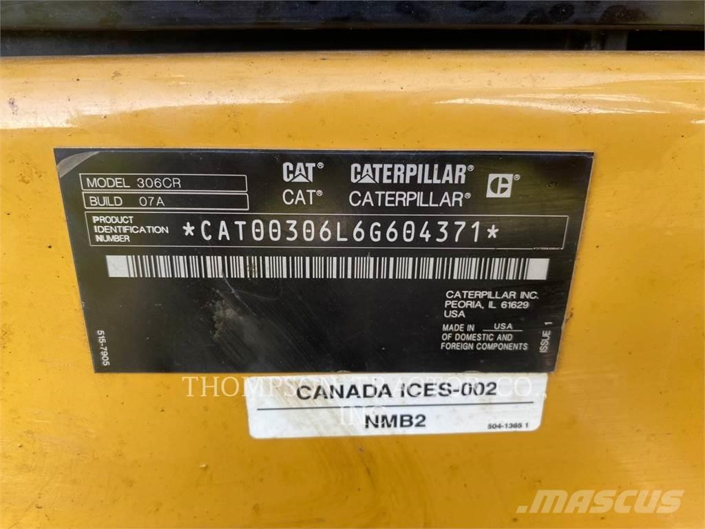 CAT 306CR Crawler excavators