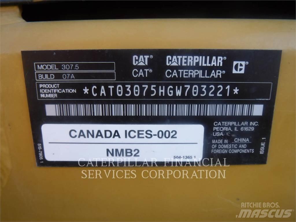 CAT 307.5-07 Crawler excavators