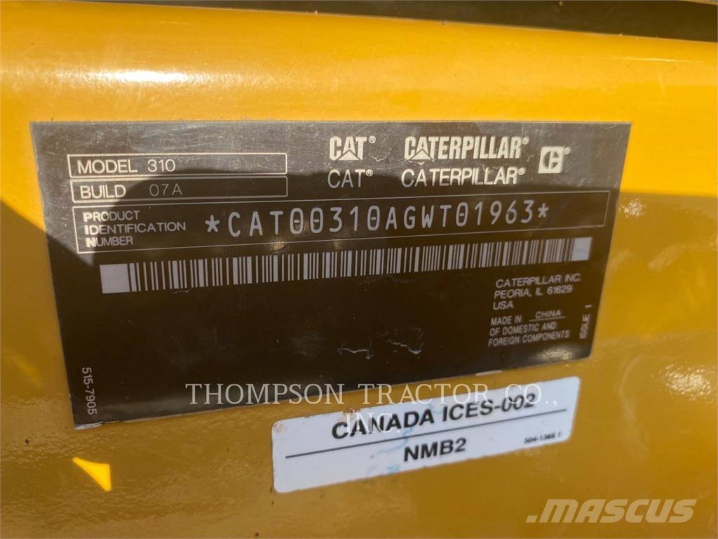 CAT 310 Crawler excavators