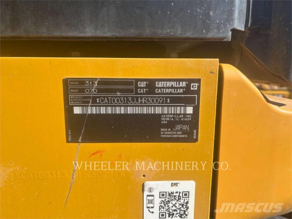 CAT 313 TH Crawler excavators