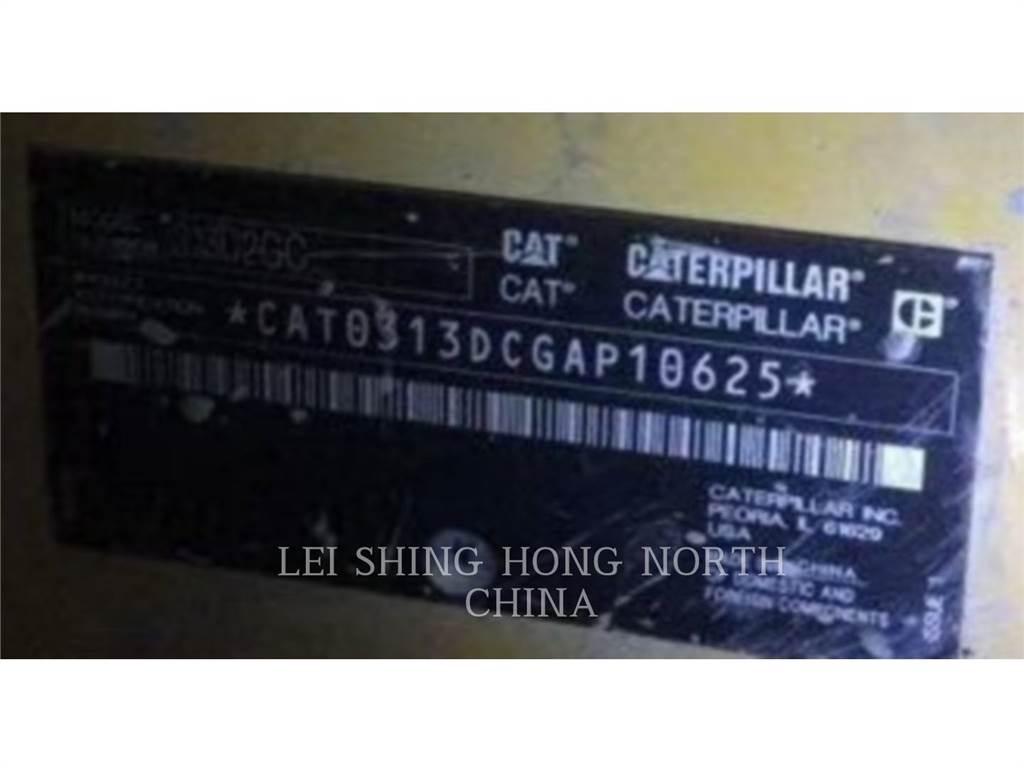 CAT 313D2GC Crawler excavators