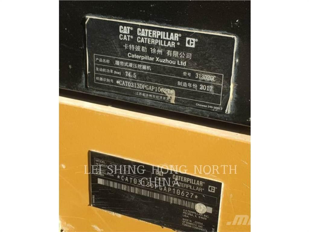 CAT 313D2GC Crawler excavators