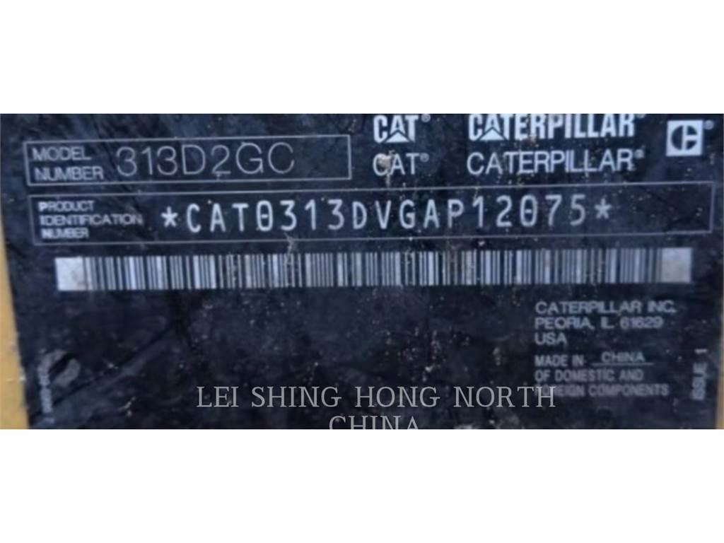 CAT 313D2GC Crawler excavators