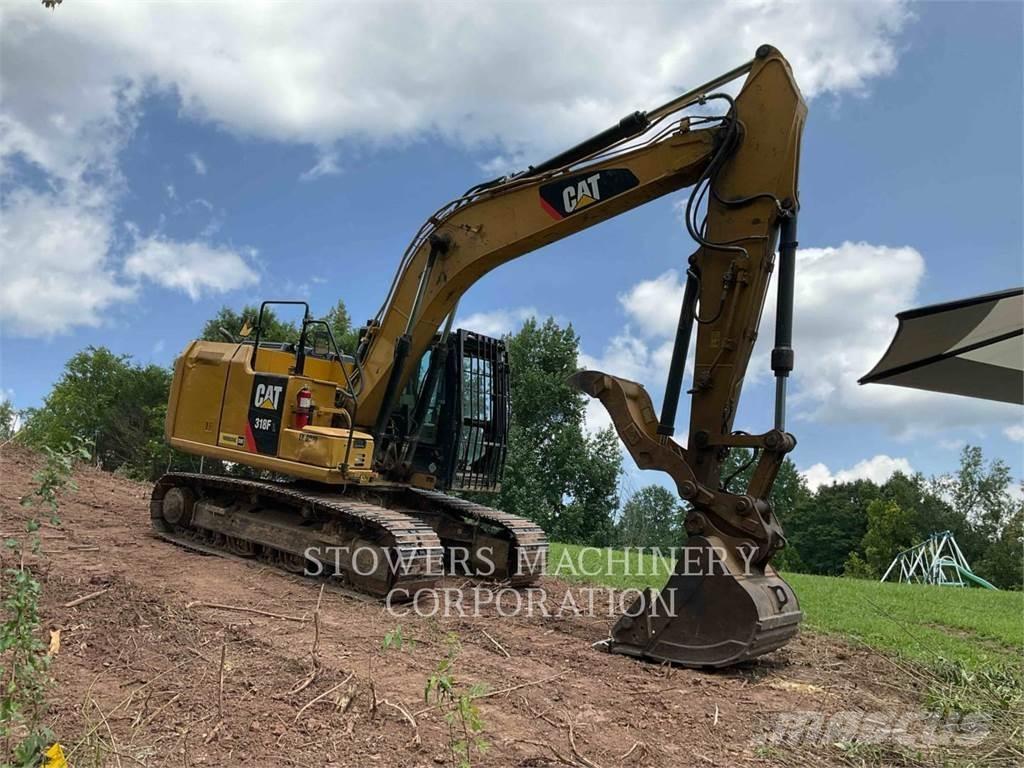 CAT 318FL Crawler excavators