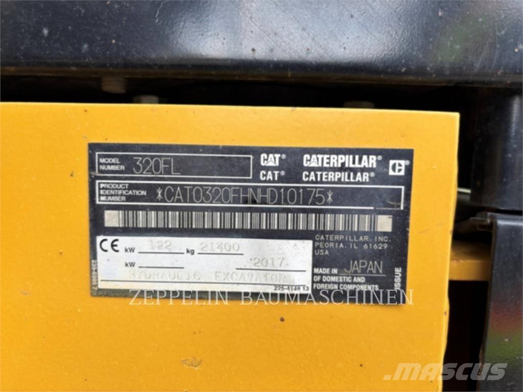 CAT 320FL Crawler excavators