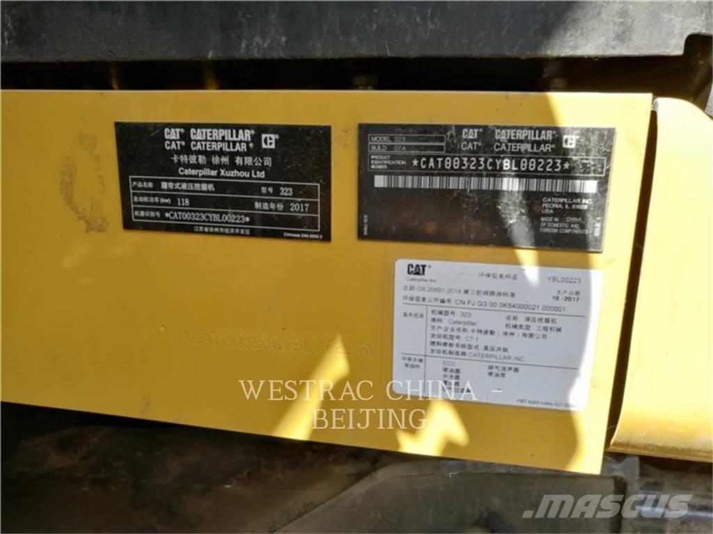 CAT 323-07 Crawler excavators