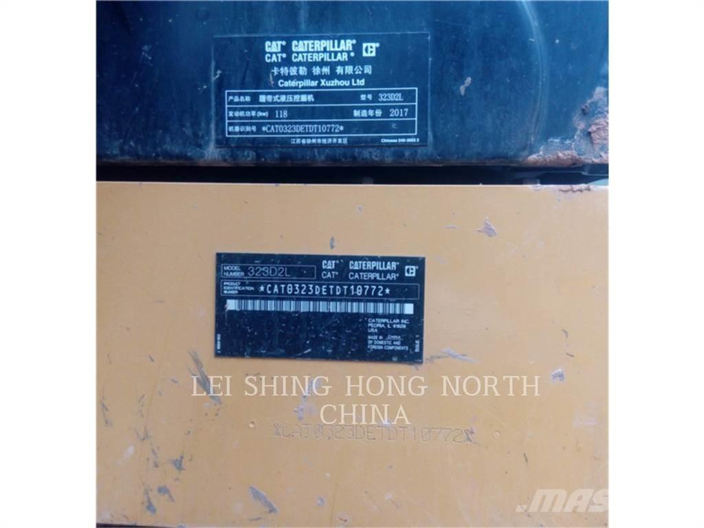 CAT 323D2L Crawler excavators