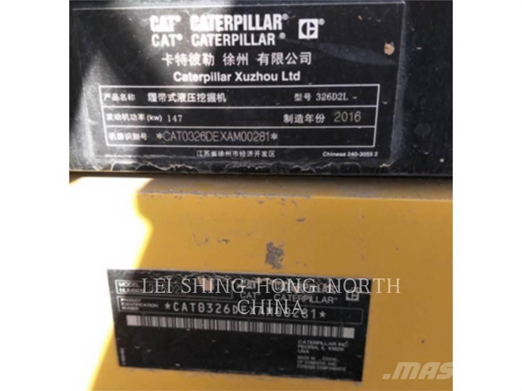CAT 326D2L Crawler excavators