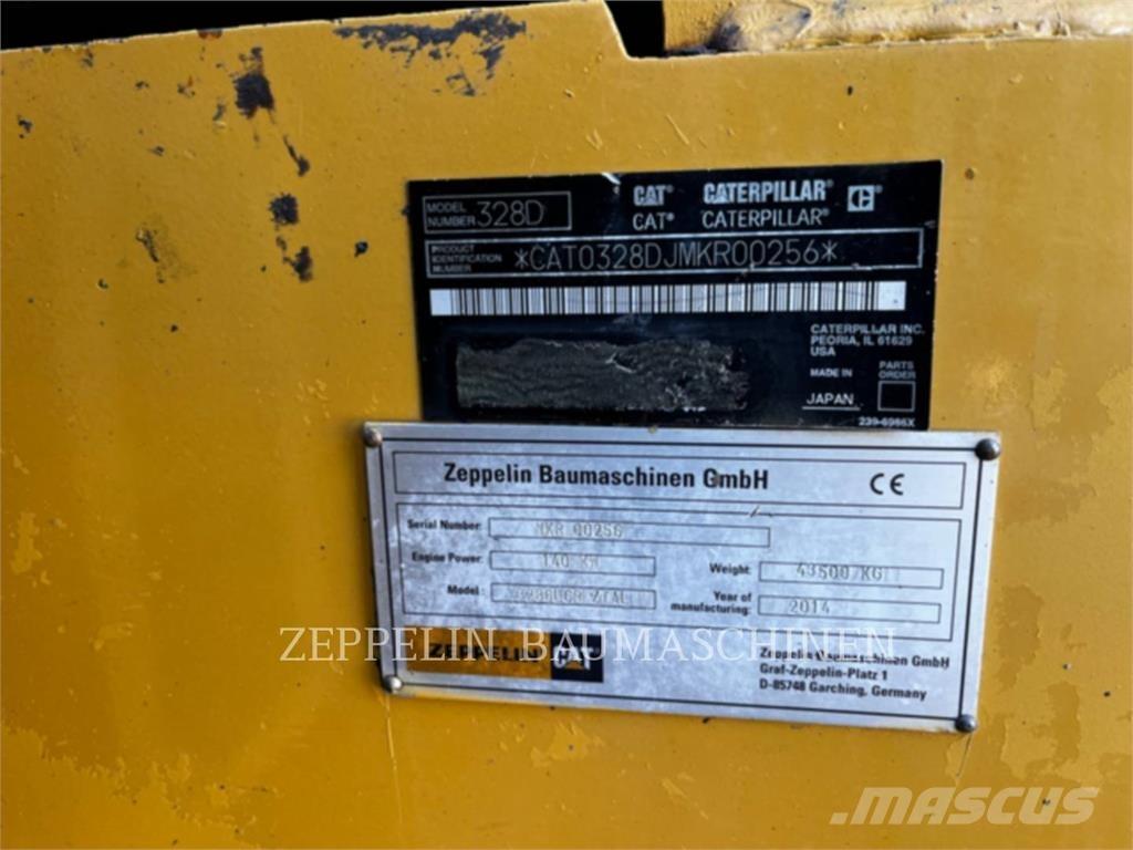 CAT 328DTUNNEL Crawler excavators