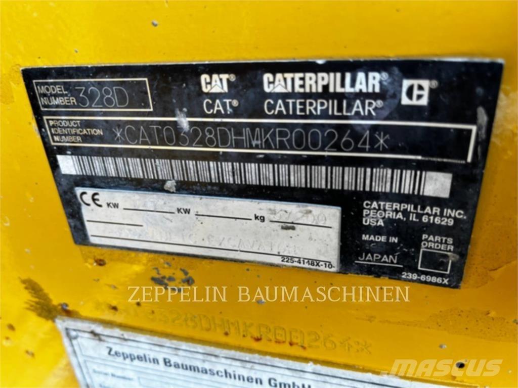 CAT 328DTUNNEL Crawler excavators