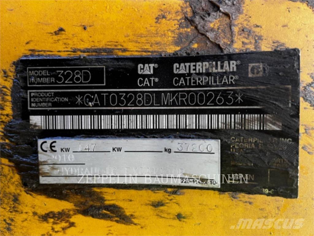 CAT 328DTUNNEL Crawler excavators