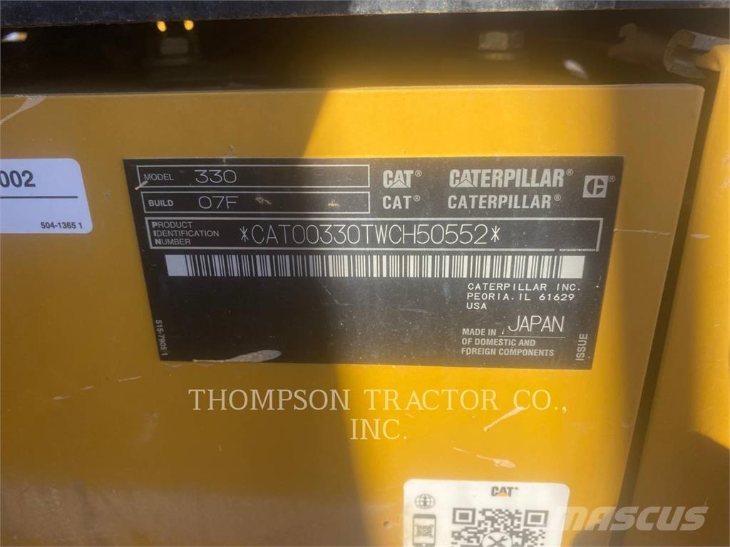 CAT 330 Crawler excavators