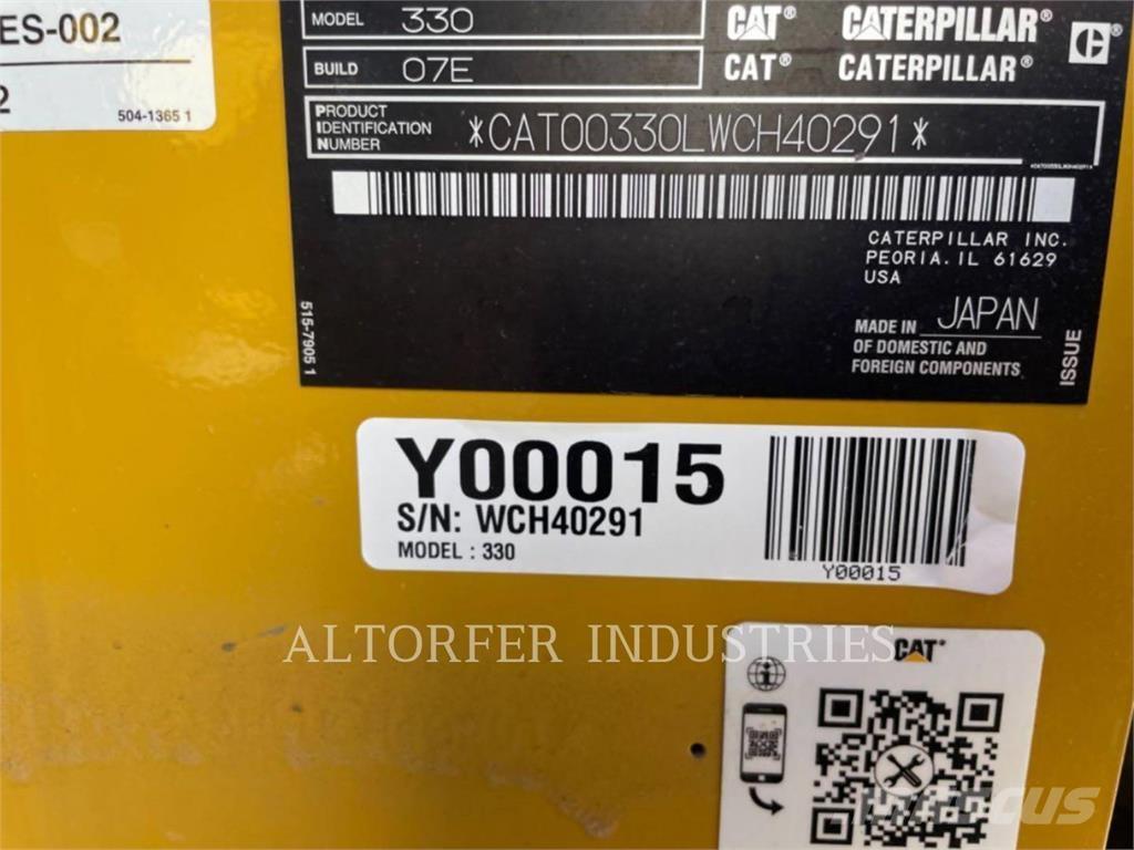 CAT 330-07 Crawler excavators