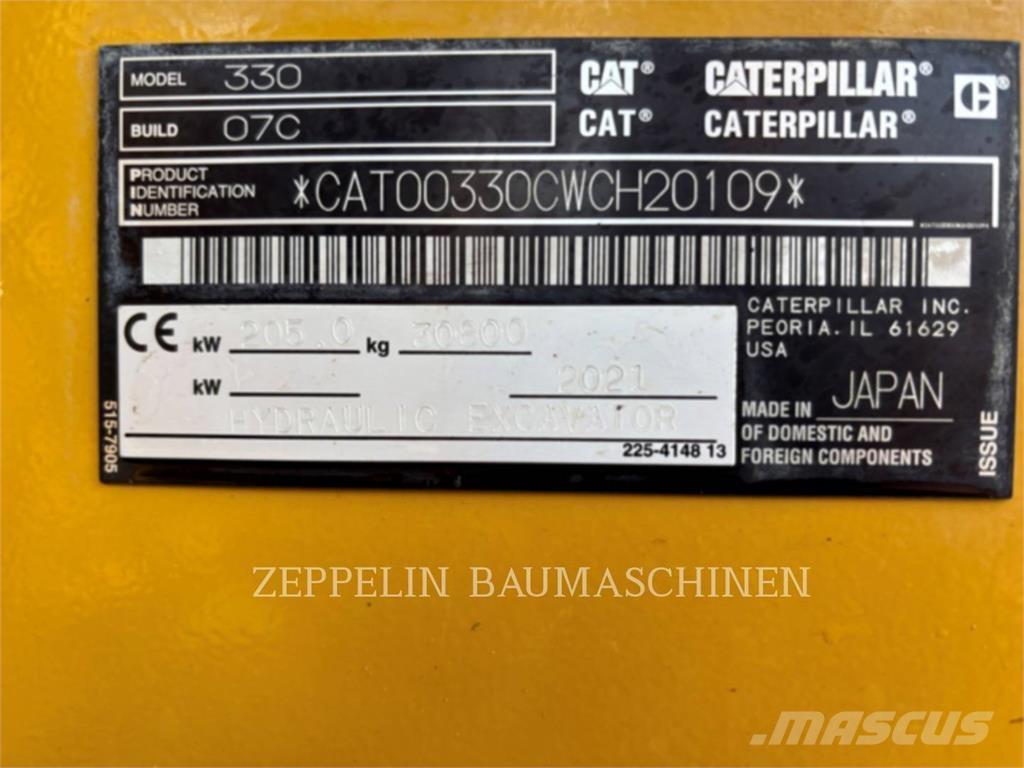 CAT 330-07 Crawler excavators
