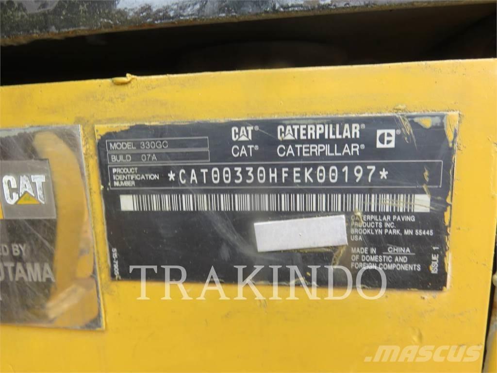 CAT 330-07GC Crawler excavators