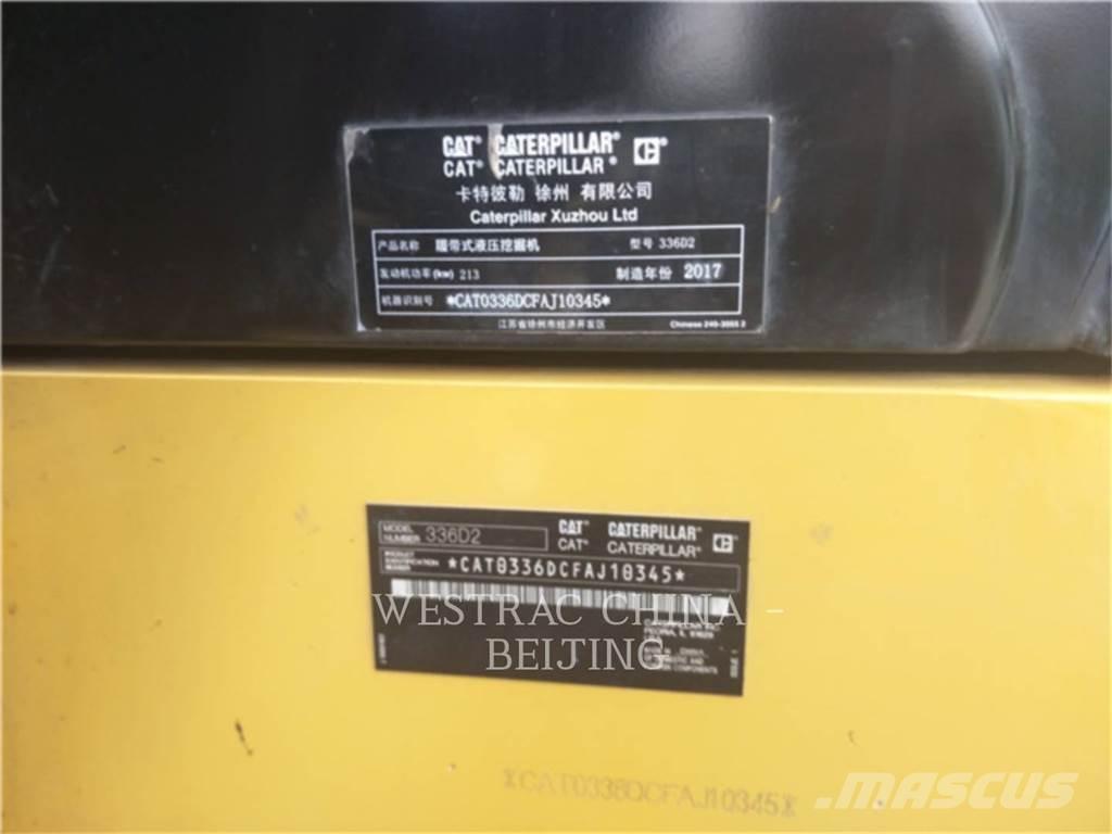 CAT 336D2 Crawler excavators