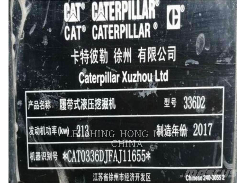 CAT 336D2 Crawler excavators