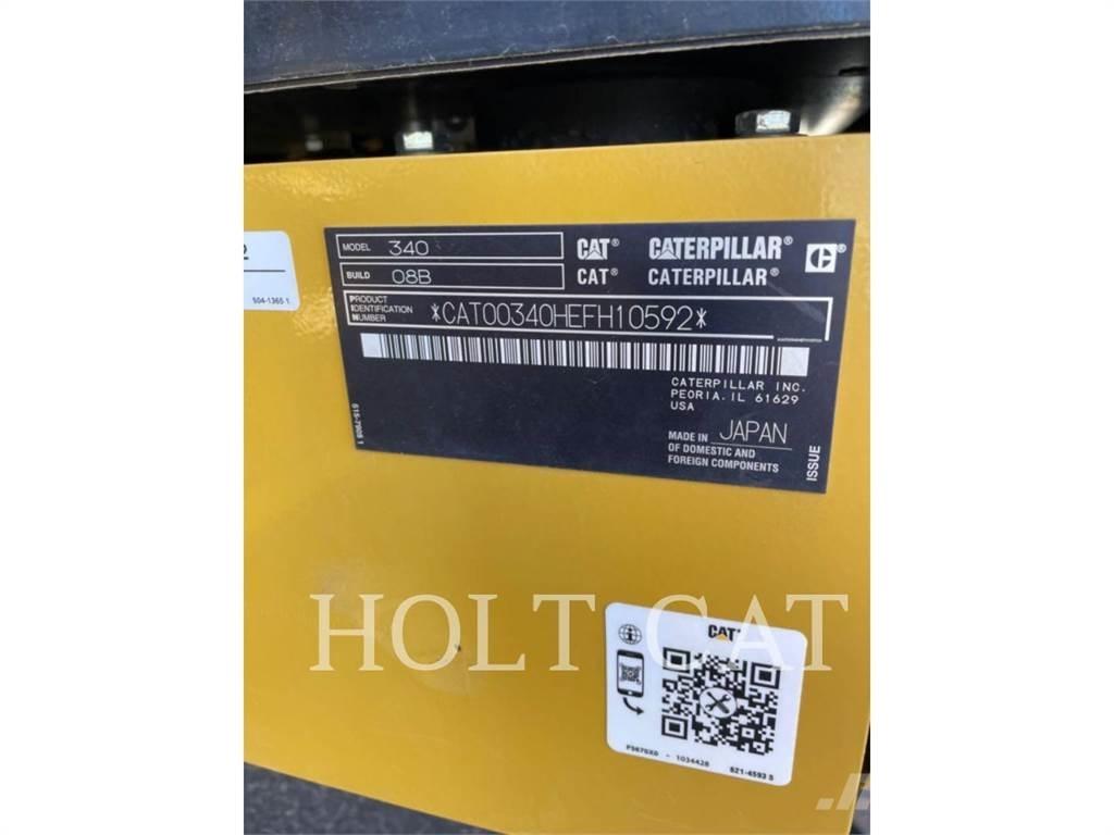 CAT 340 12 TC Crawler excavators