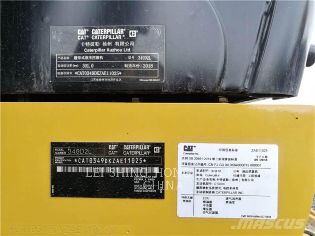 CAT 349 D2 L Crawler excavators