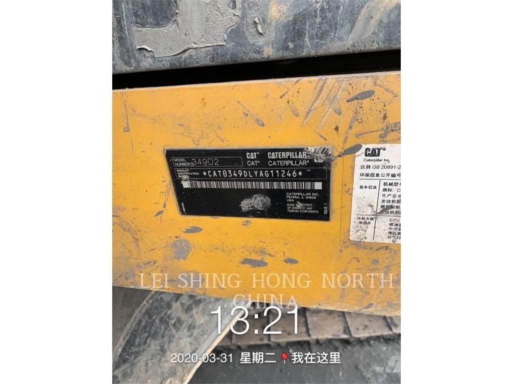 CAT 349D2 Crawler excavators