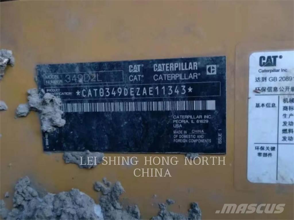 CAT 349D2L Crawler excavators