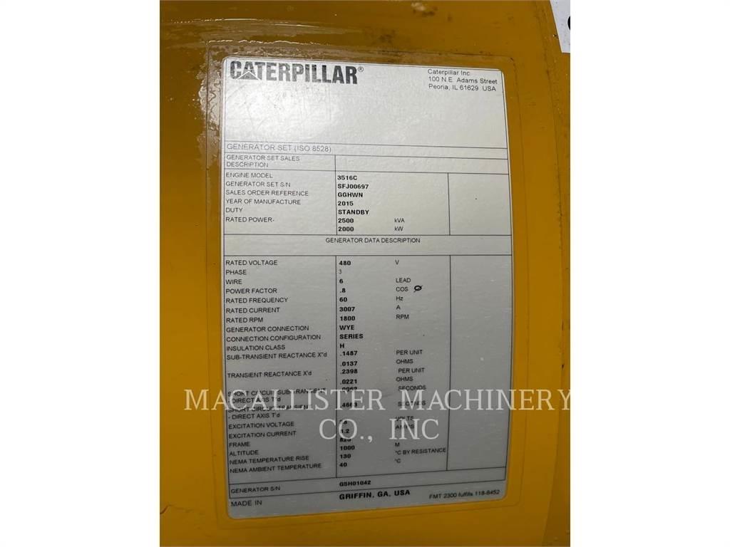 CAT 3516C Diesel Generators