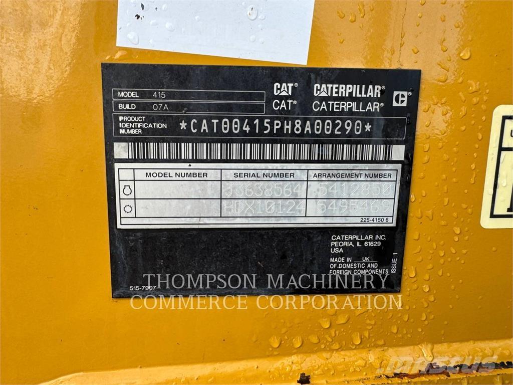 CAT 415 TLB's