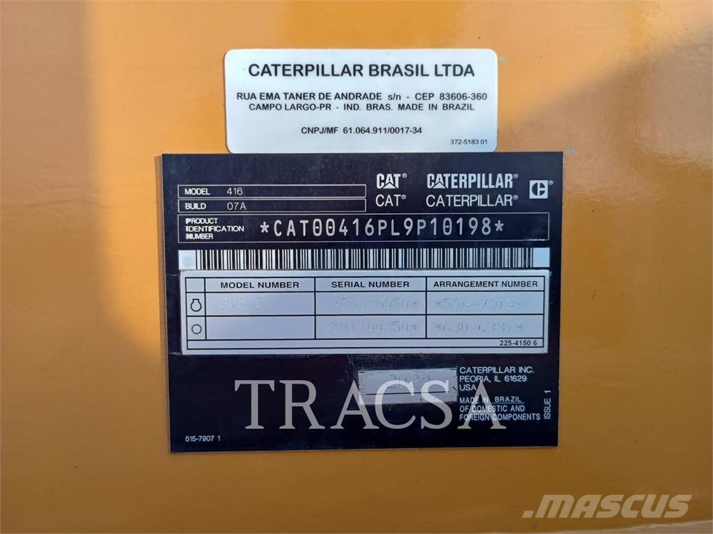 CAT 416 TLB's