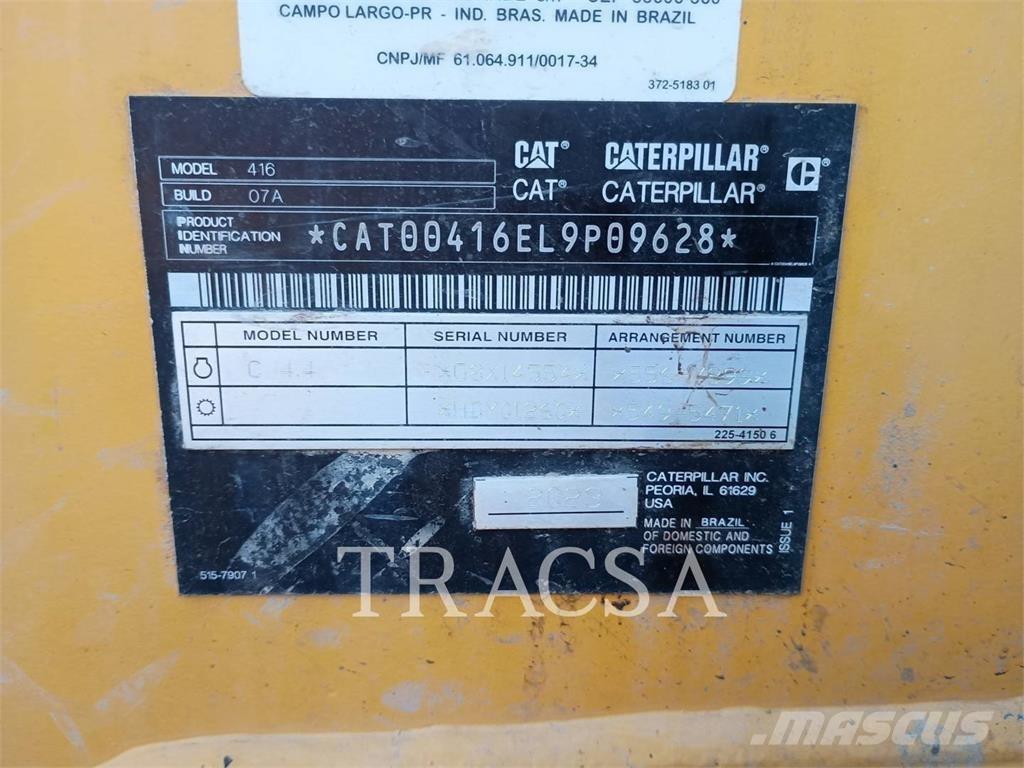 CAT 416 TLB's