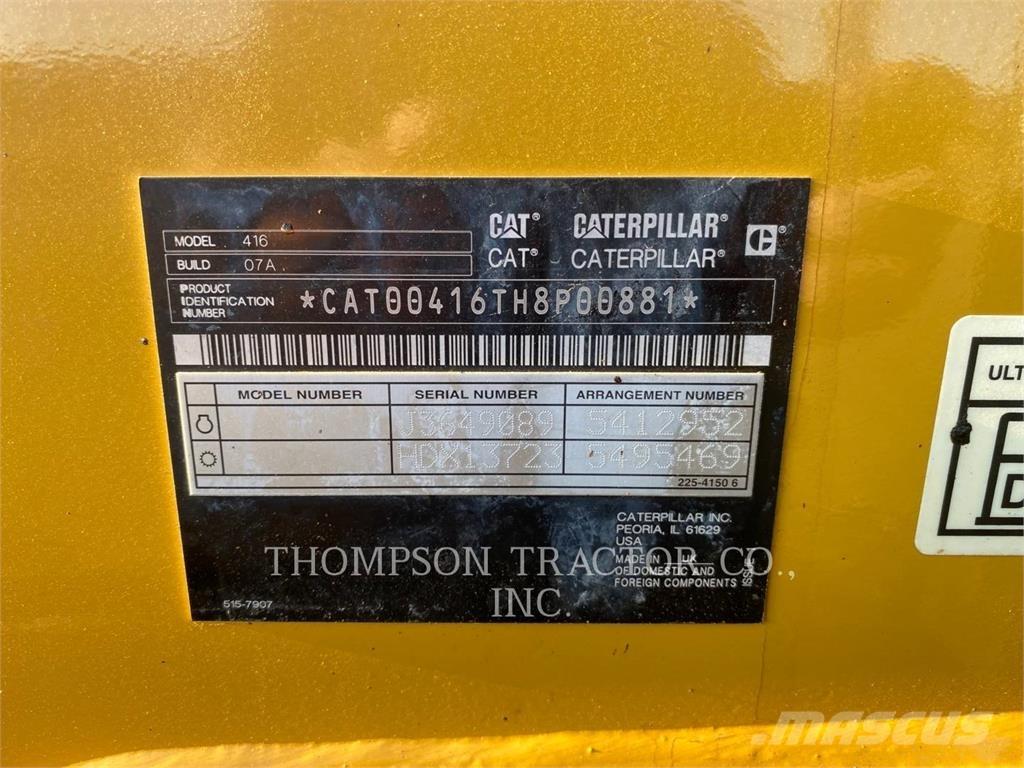 CAT 416 TLB's