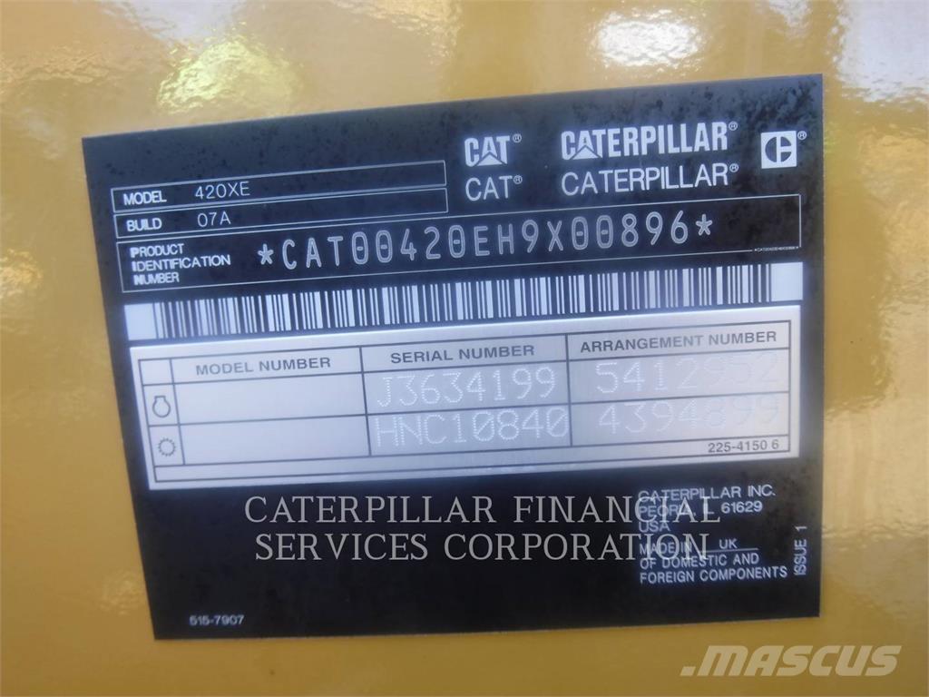 CAT 420-07XE TLB's