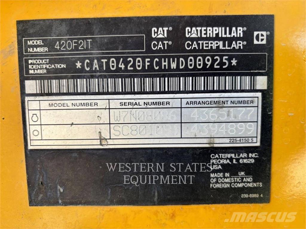 CAT 420F2 TLB's
