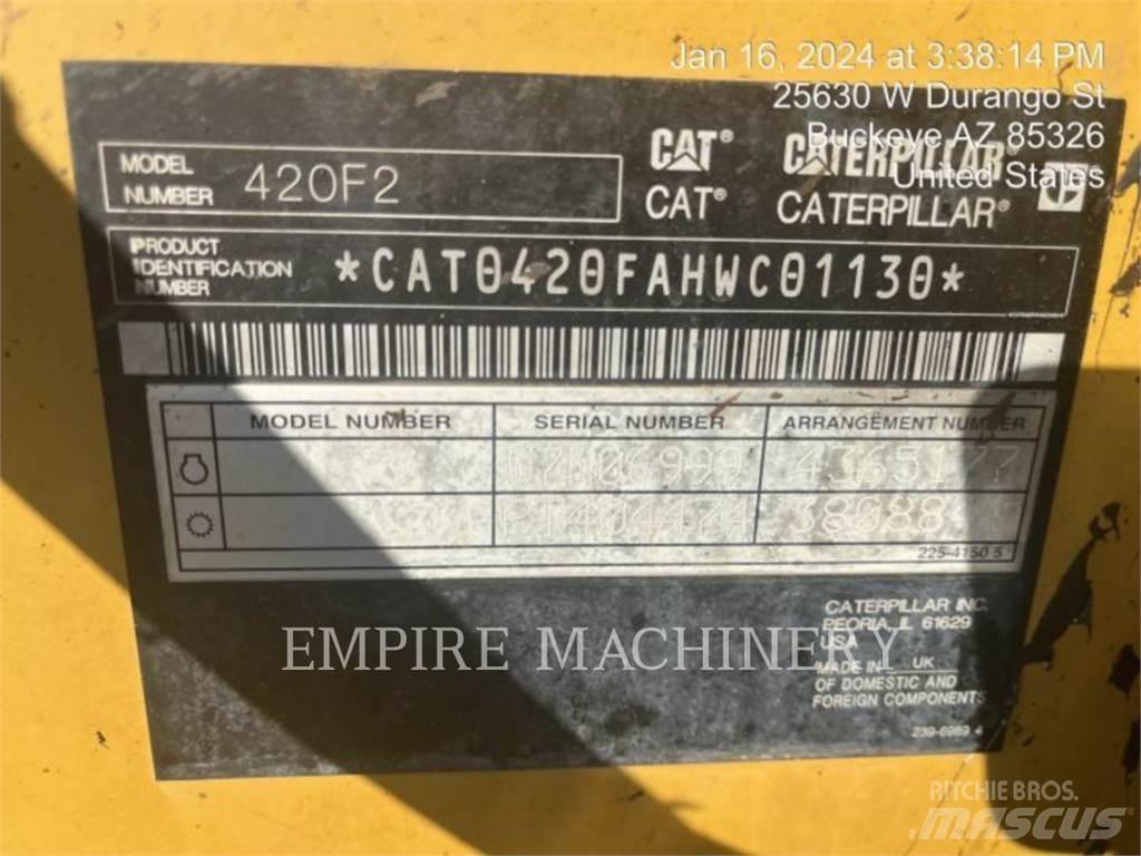 CAT 420F2 4EOP TLB's