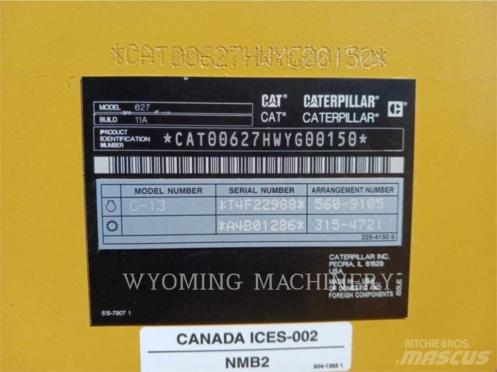 CAT 627 Scrapers