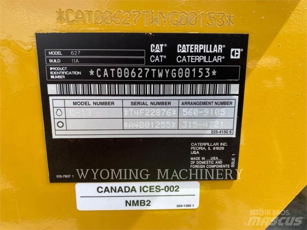 CAT 627 Scrapers