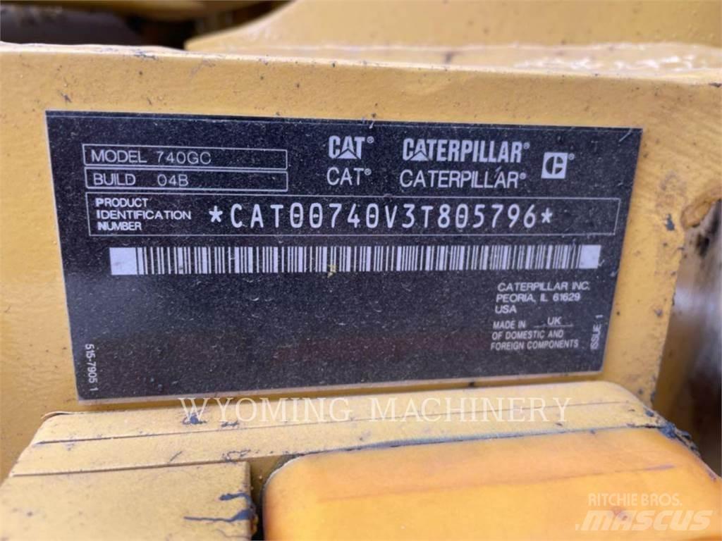 CAT 740 GC Articulated Haulers