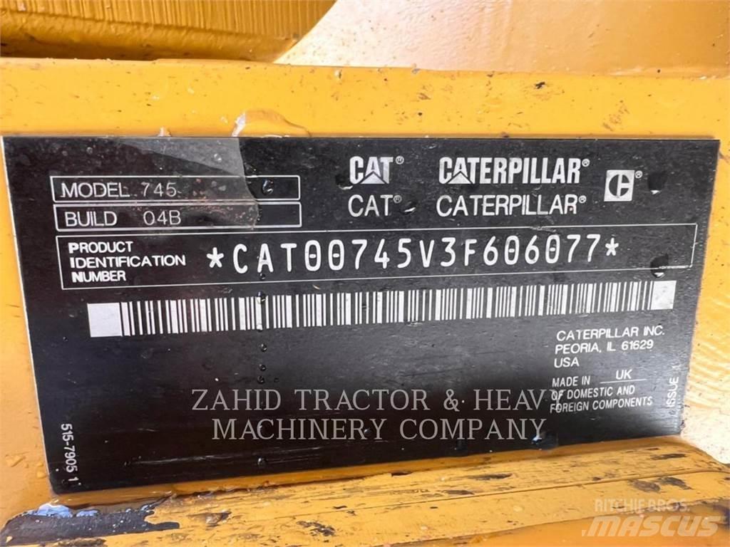 CAT 745-04LRC Articulated Haulers