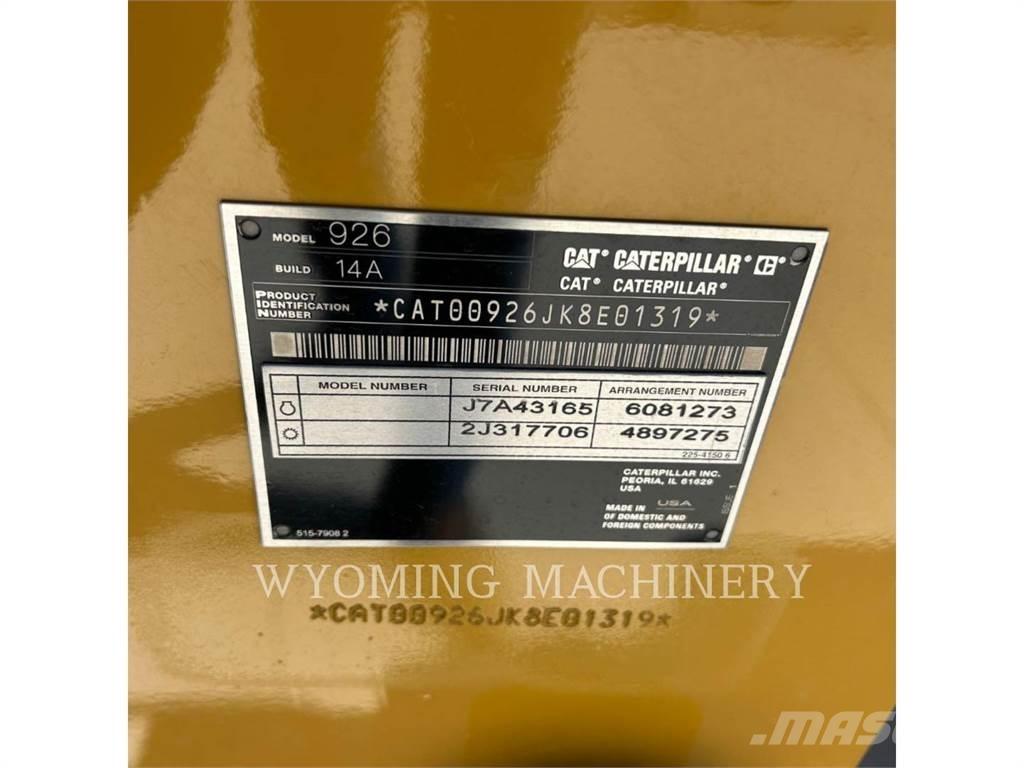CAT 926 Wheel loaders