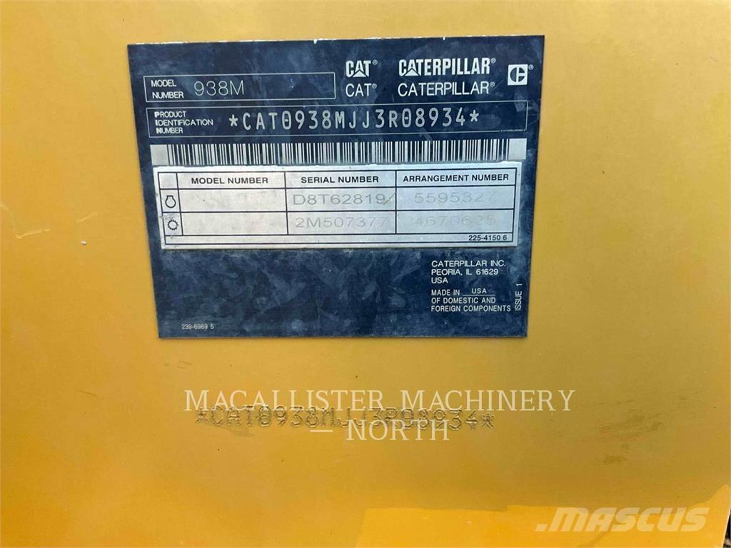 CAT 938M RQ Wheel loaders