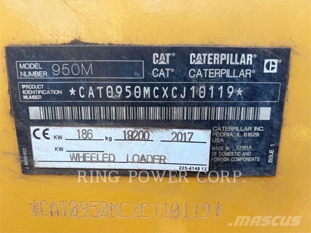 CAT 950MQC Wheel loaders