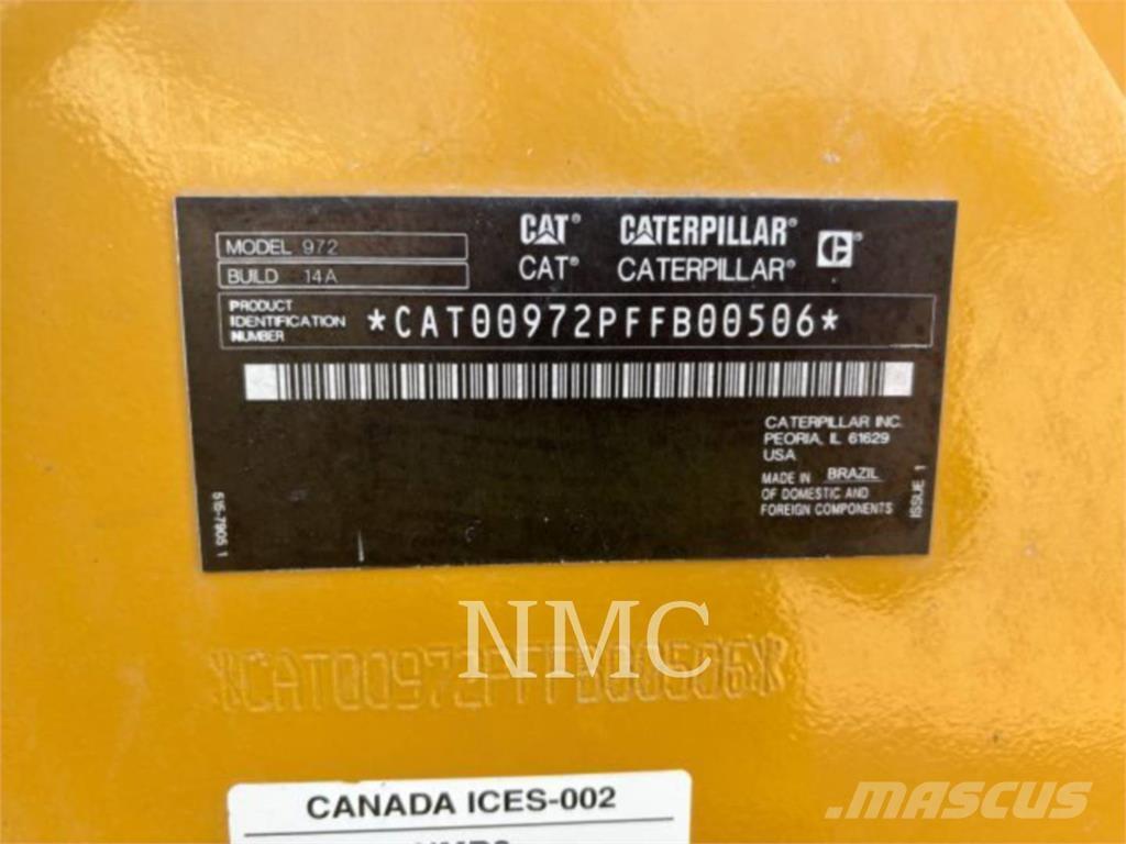 CAT 972-14 Wheel loaders