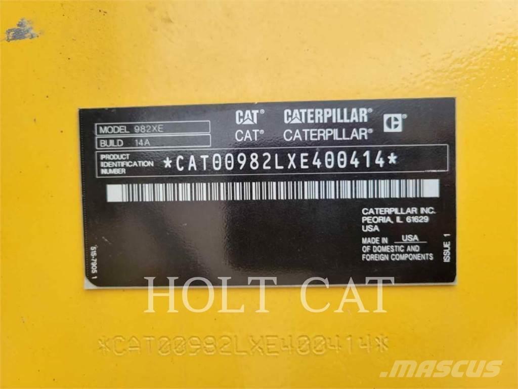 CAT 982 XE Wheel loaders