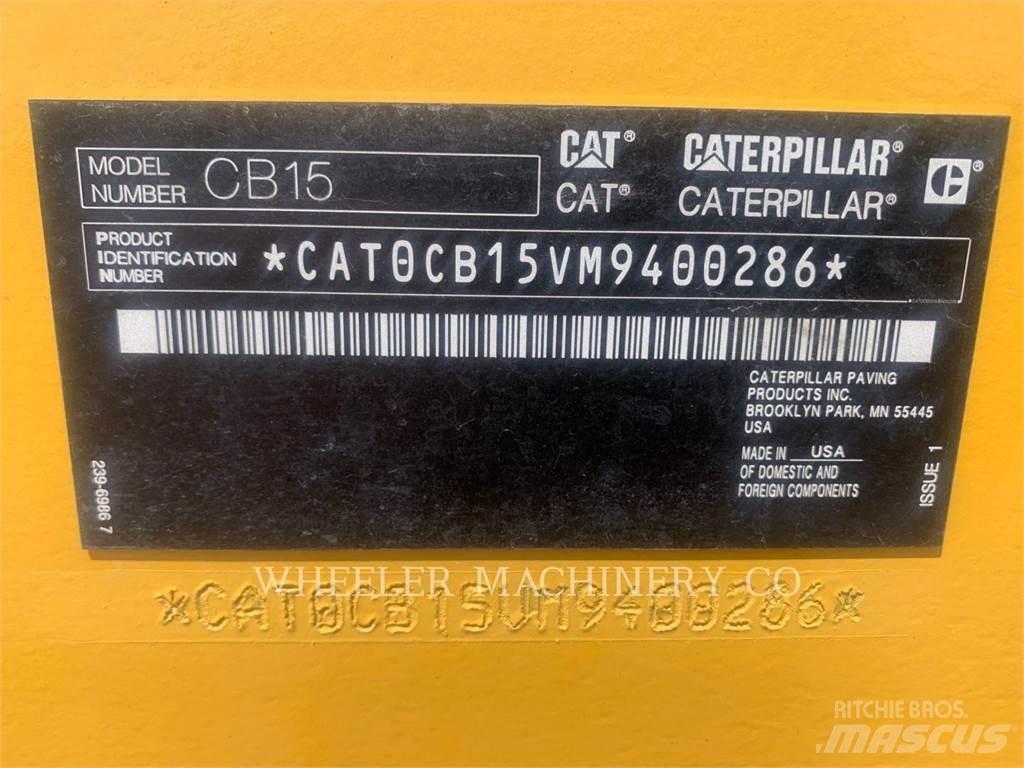 CAT CB15 Twin drum rollers