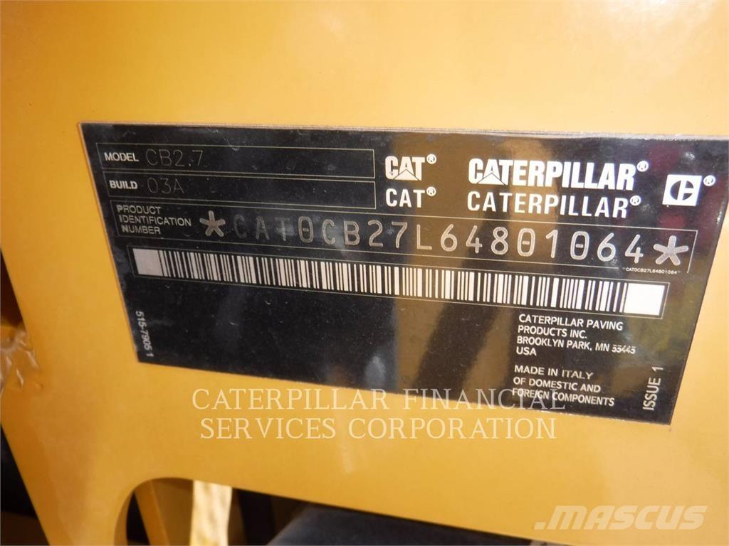CAT CB2.7-03 Twin drum rollers