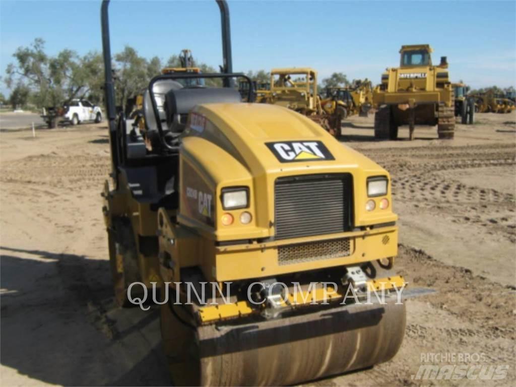 CAT CB24B Twin drum rollers