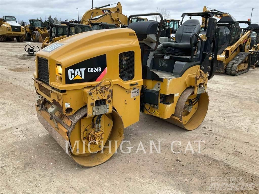CAT CB24B Single drum rollers